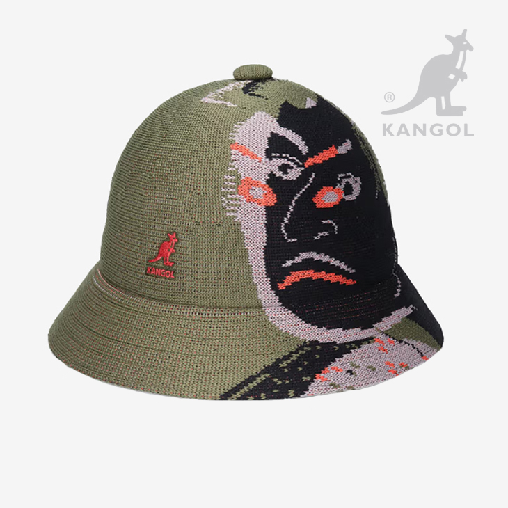 ・KANGOL｜Tadanori Yokoo Tropic Casual Hat Jacquard Ukiyo-E/ カンゴール/タダノリ ヨコオ トロピック カジュアル ハット 浮世絵 横尾