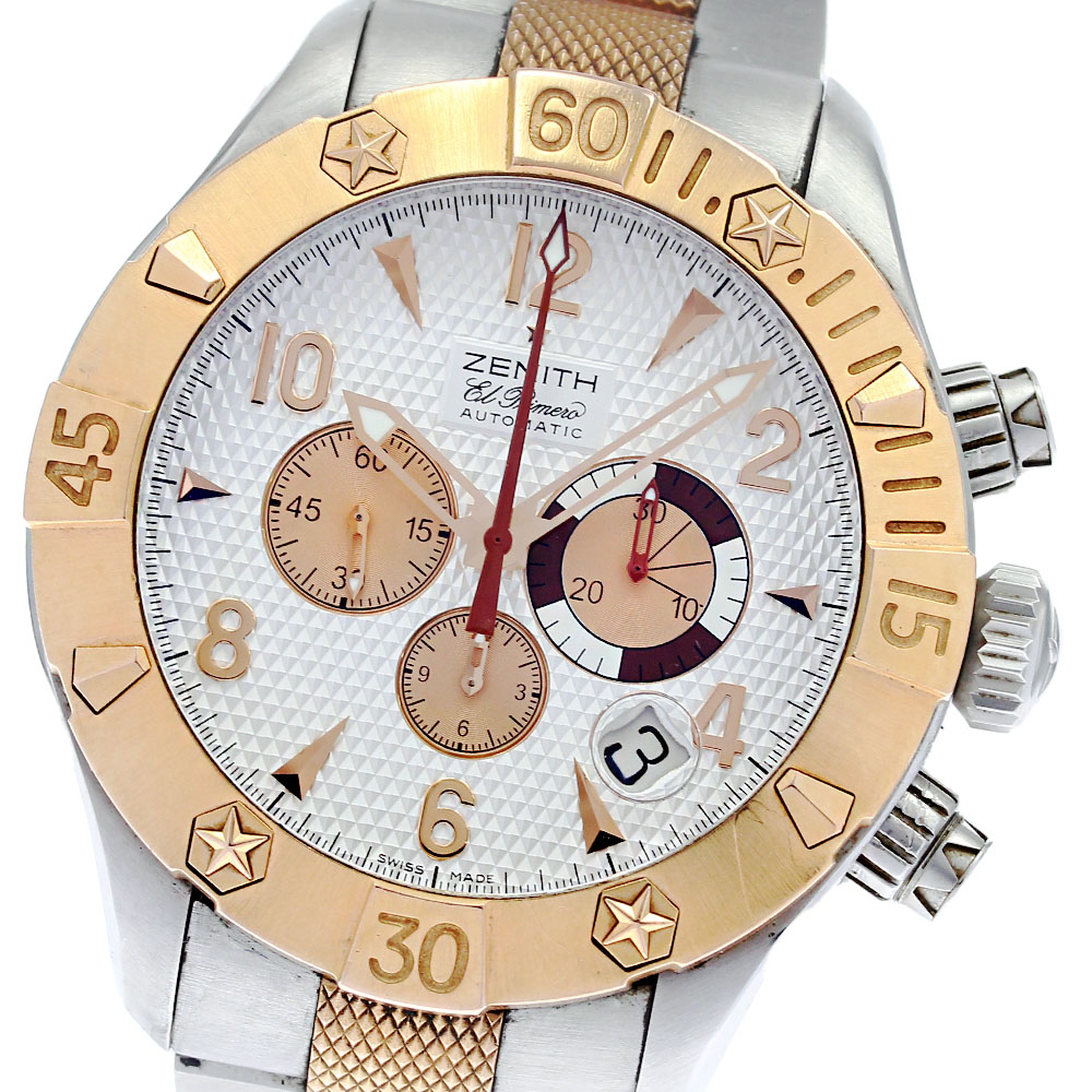 ゼニス ZENITH 86.0526.4000/01.M527 デファイ クラシック クラシック クロノ エアロ 自動巻き メンズ _834726