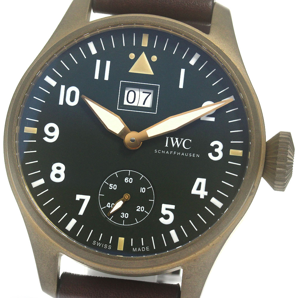 IWC SCHAFFHAUSEN IW510506 ビッグ パイロット スピットファイア ミッション アコンプリッシュド 手巻き メンズ 保証書付_862946
