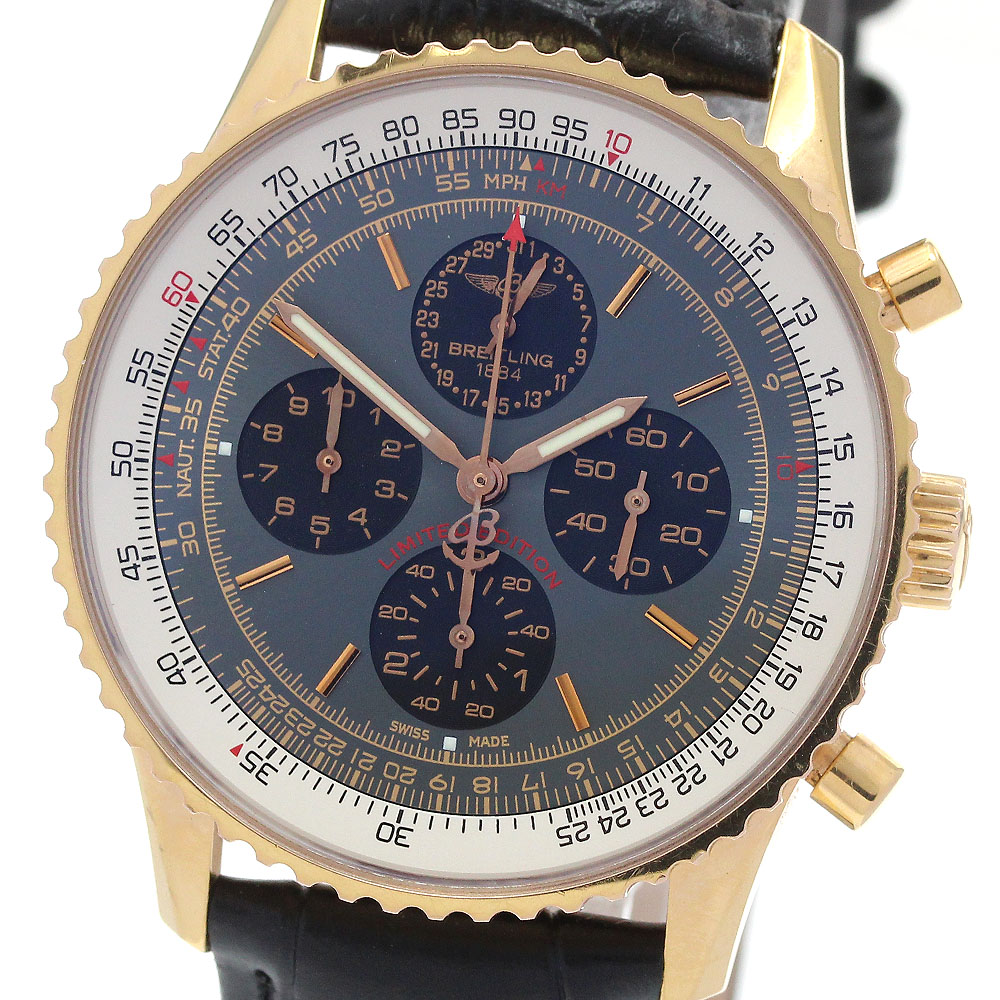 ブライトリング BREITLING R335F50WBA ナビタイマー ストラトス 日本限定50本 自動巻き メンズ 箱・保証書付き_868745