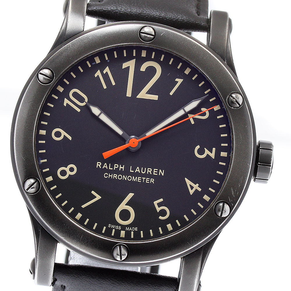 ラルフローレン RALPH LAUREN RLR0220900 スポーティングサファリ RL67 クロノメーター 自動巻き メンズ 箱・保証書付き_888344