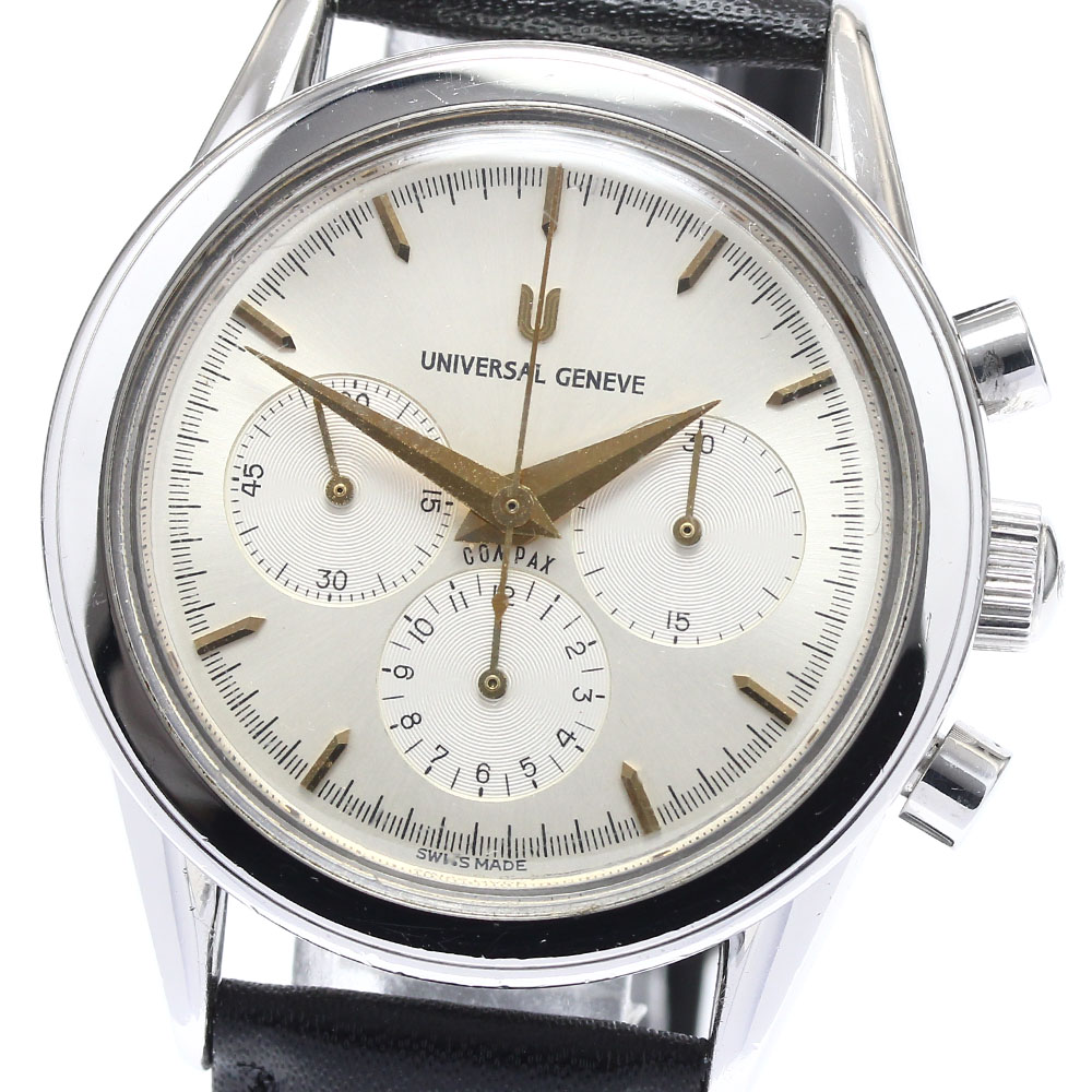 ユニバーサルジュネーブ Universal Geneve 884.480 コンパックス クロノグラフ 手巻き メンズ _890714