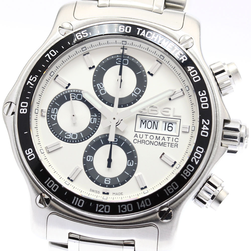 エベル EBEL E9750L62 1911 ディスカバリー デイデイト クロノグラフ 自動巻き メンズ _889373