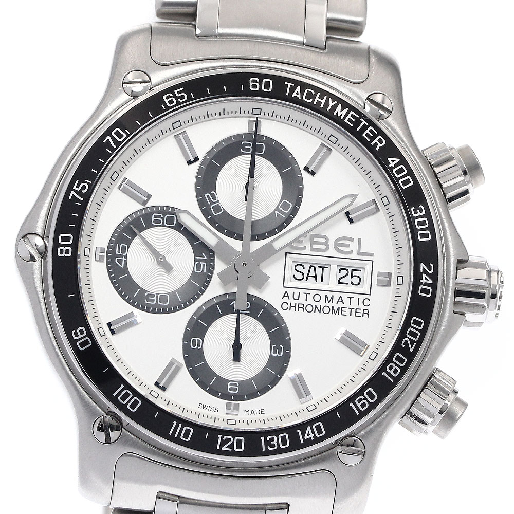 エベル EBEL E9750L62 1911 ディスカバリー デイデイト クロノグラフ 自動巻き メンズ _900159