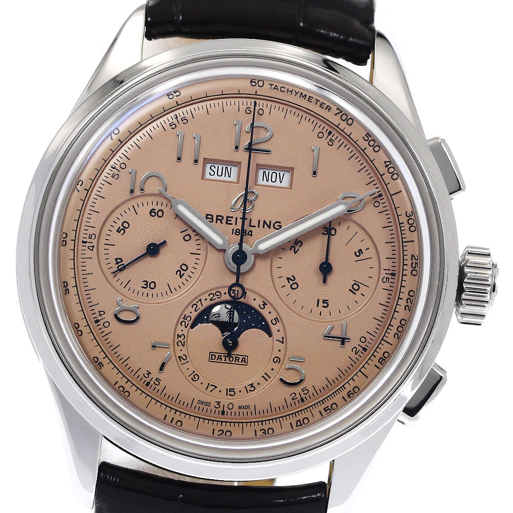 ブライトリング BREITLING AB2510 プレミエ B25 ダトラ 42 トリプルカレンダー クロノグラフ 自動巻き メンズ 内箱・保証書付き_902495