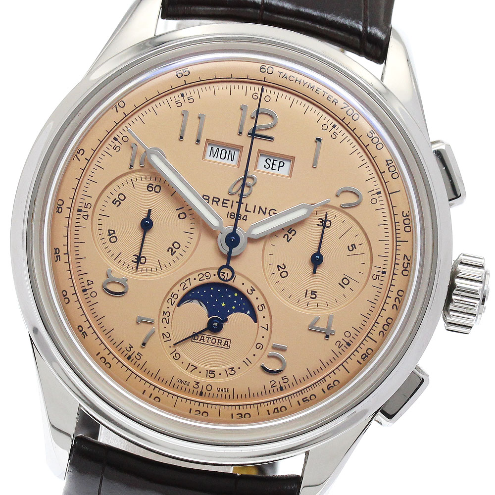ブライトリング BREITLING AB2510 プレミエ B25 ダトラ 42 トリプルカレンダー クロノグラフ 自動巻き メンズ 箱・保証書付き_896085