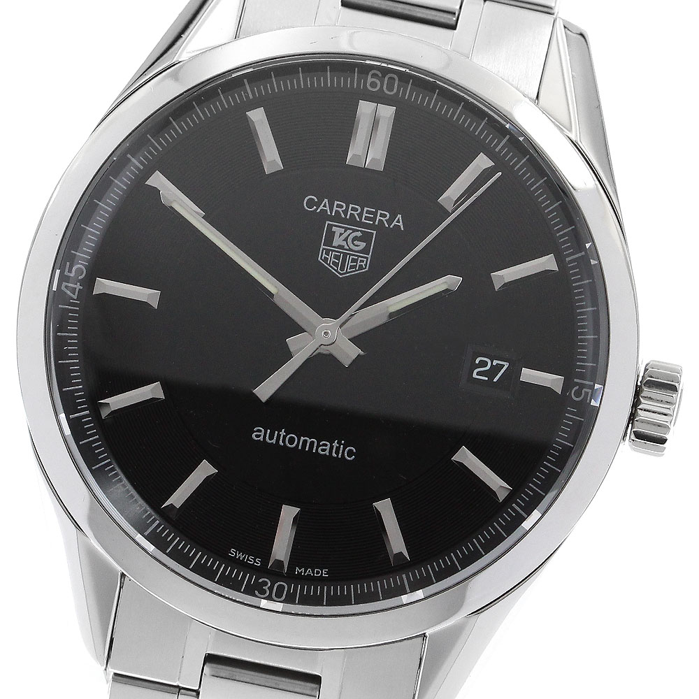 タグホイヤー TAG HEUER WV211B.BA0787 カレラ デイト 自動巻き メンズ 保証書付き_896713
