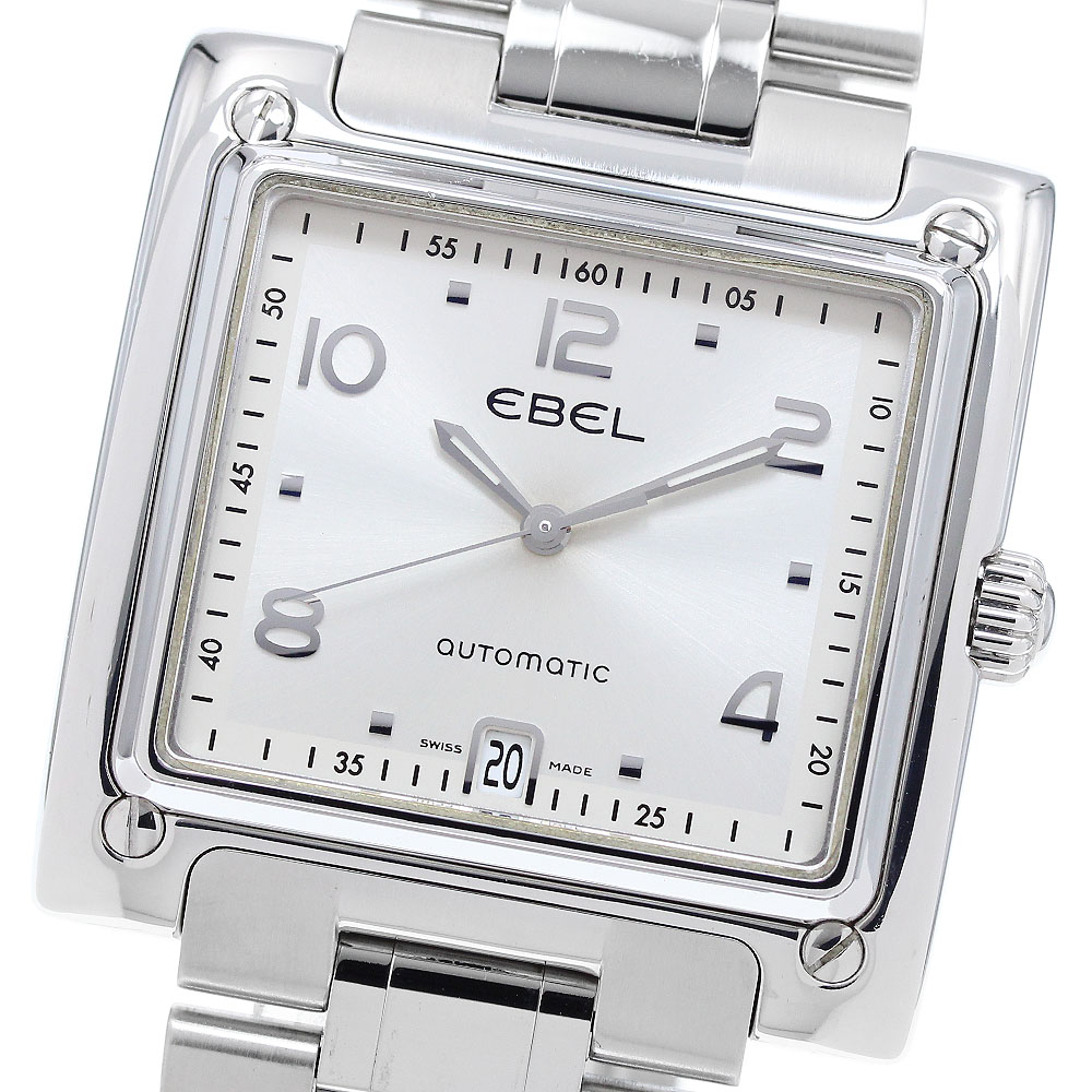 エベル EBEL E9120143 ラ・カレ デイト 自動巻き メンズ 良品 _904628