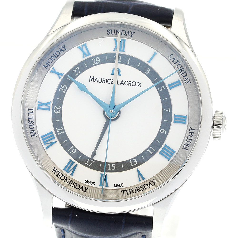 モーリスラクロア MAURICE LACROIX MP6507-SS001-110-4 マスターピース 5ハンズ メンズ 未使用品 保証書付き_861813