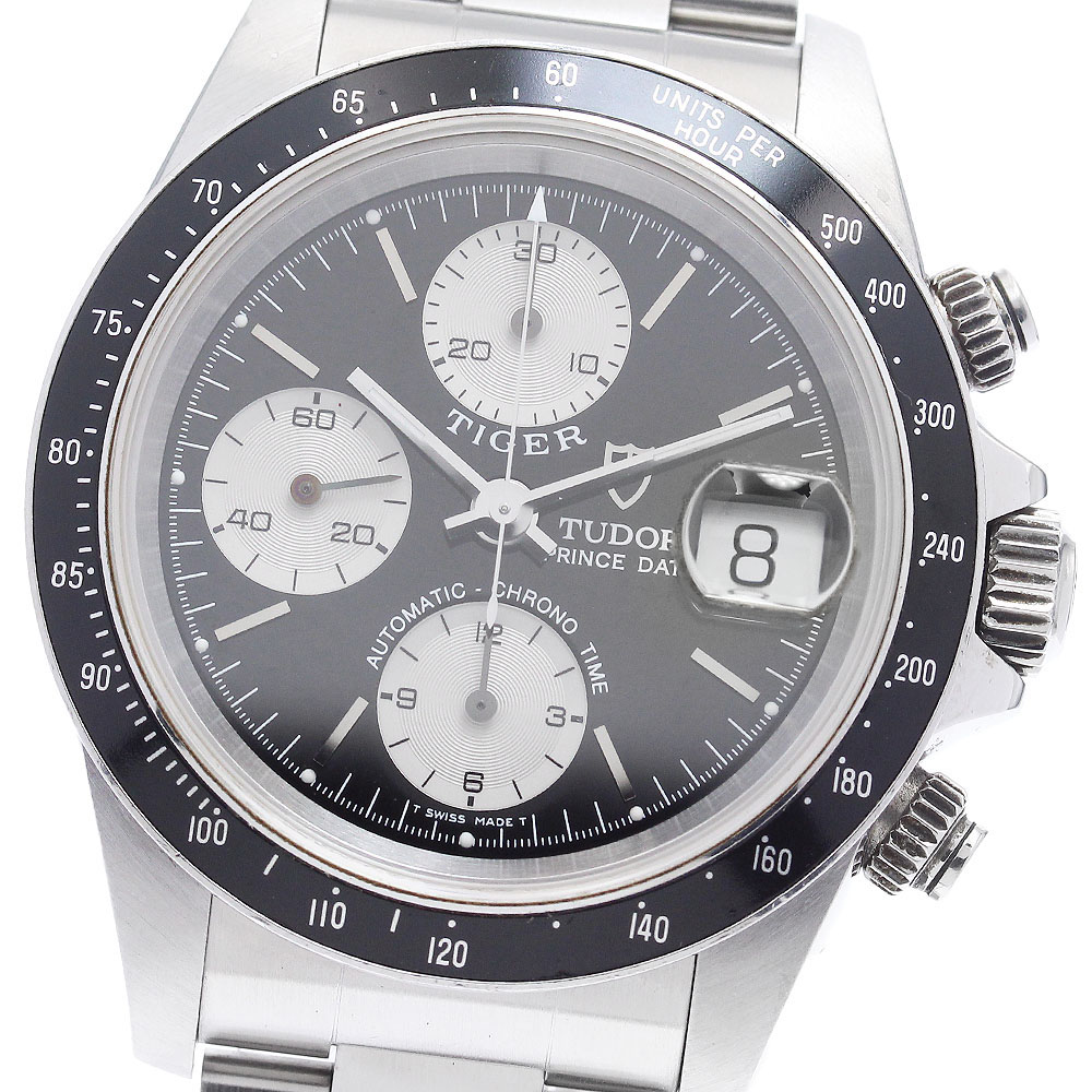 チュードル TUDOR 79260 プリンスデイト クロノタイム タイガー クロノグラフ 自動巻き メンズ _906190