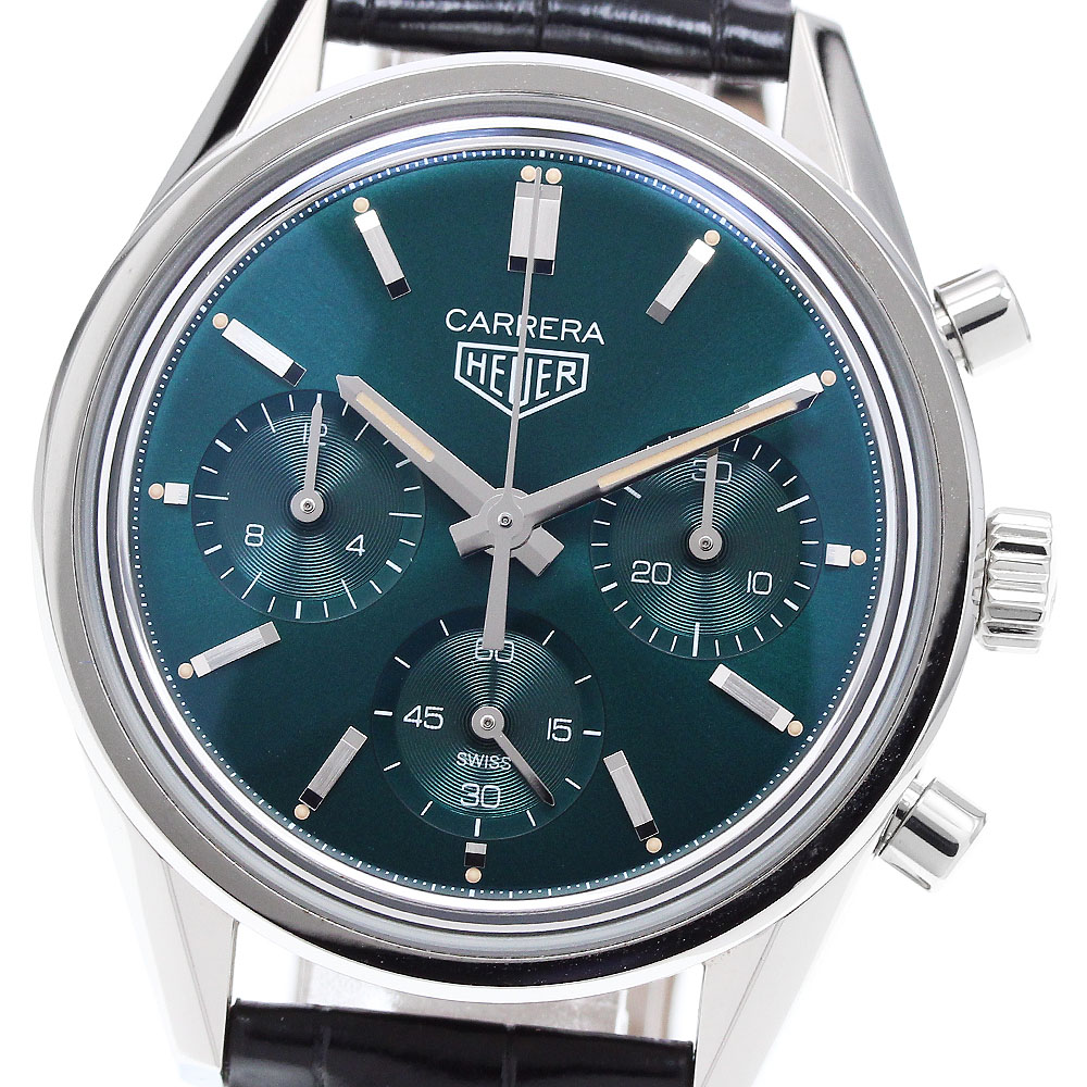 タグホイヤー TAG HEUER CBK221F カレラ キャリバー02 スペシャル エディション クロノグラフ 自動巻き メンズ 良品 箱・保証書付き_9091