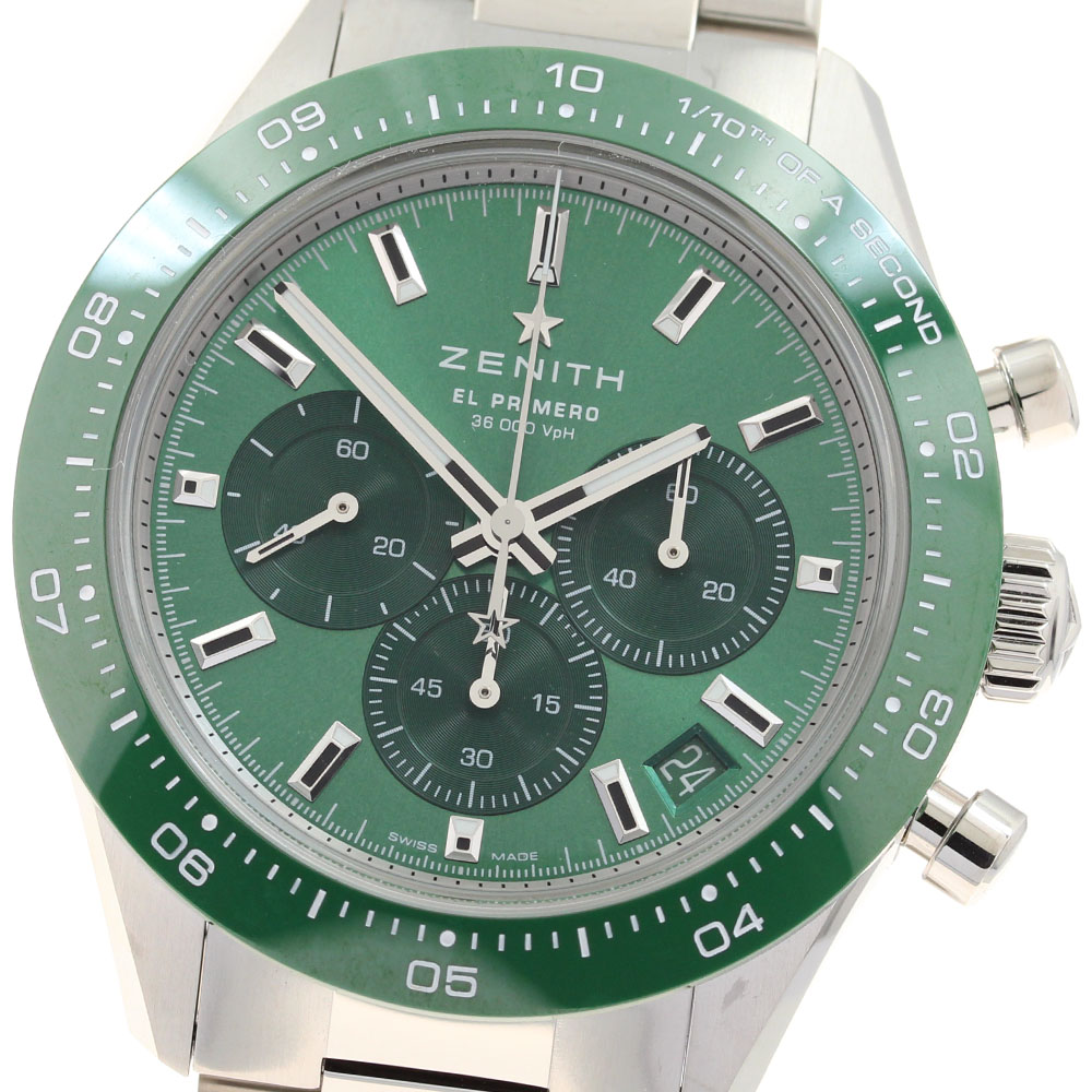 ゼニス ZENITH 03.3107.3600/56.M3100 クロノマスター YOSHIDA SPECIAL EDITION 自動巻き メンズ 極美品 箱・保証書付き_792920