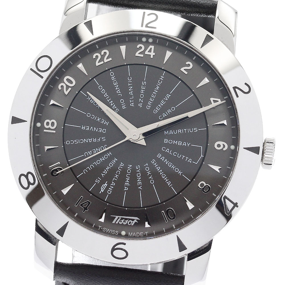 ティソ TISSOT ヘリテージ ナビゲーター 160周年記念 自動巻き メンズ 良品 _914186