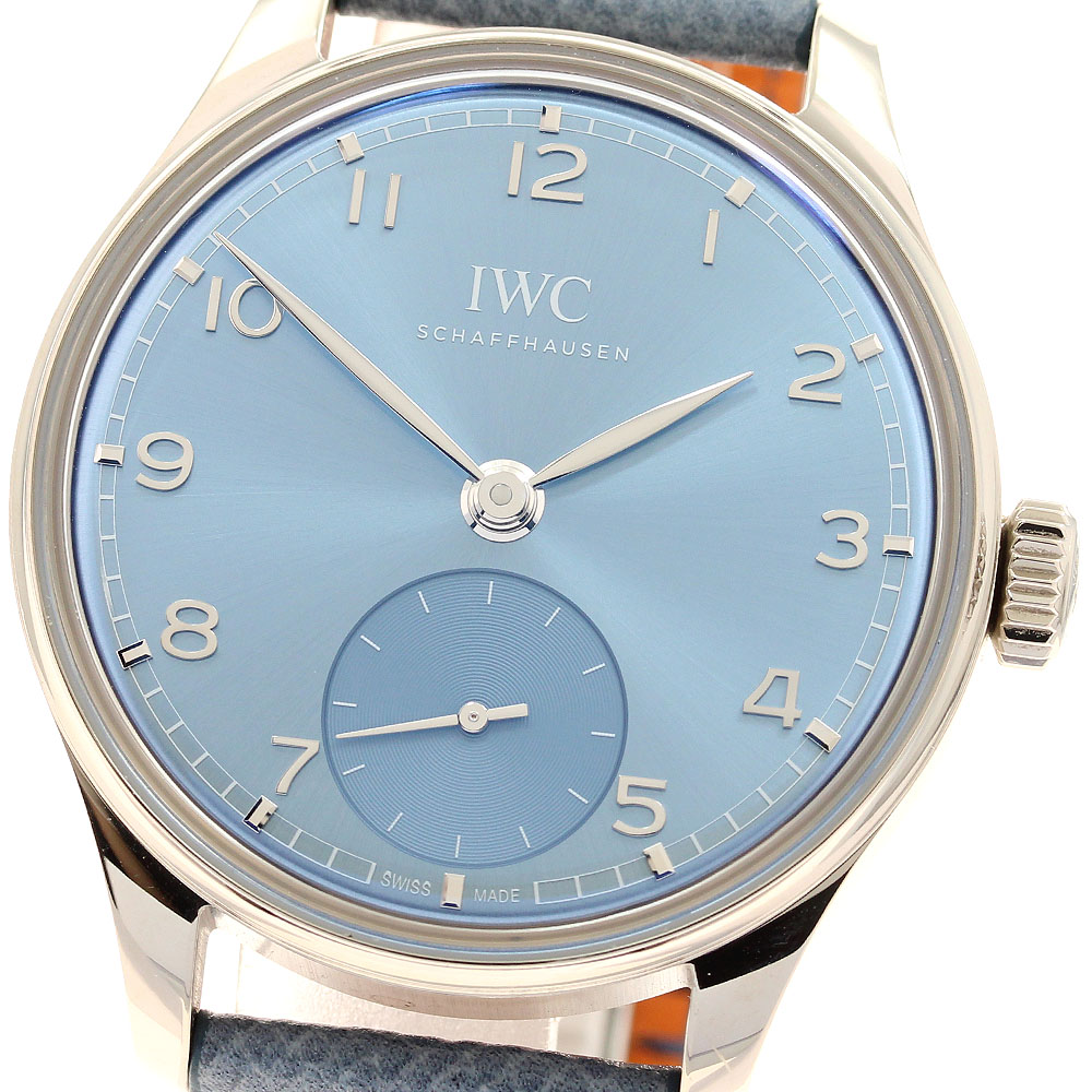 IWC SCHAFFHAUSEN IW358402 ポルトギーゼ オートマティック 40 K18WG スモールセコンド 自動巻き メンズ 美品 箱・保証書付き_913319