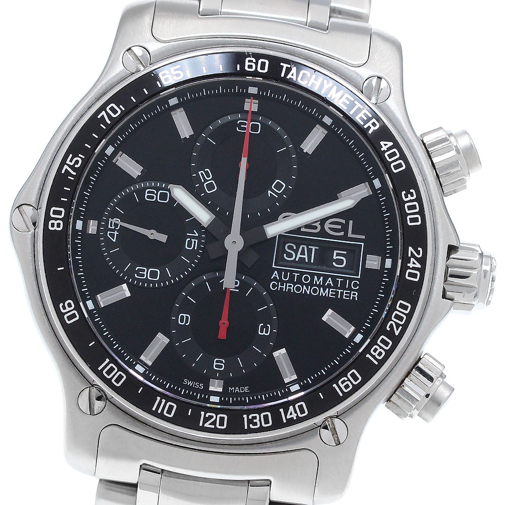 エベル EBEL E9750L62 1911 ディスカバリー デイデイト クロノグラフ 自動巻き メンズ _916323