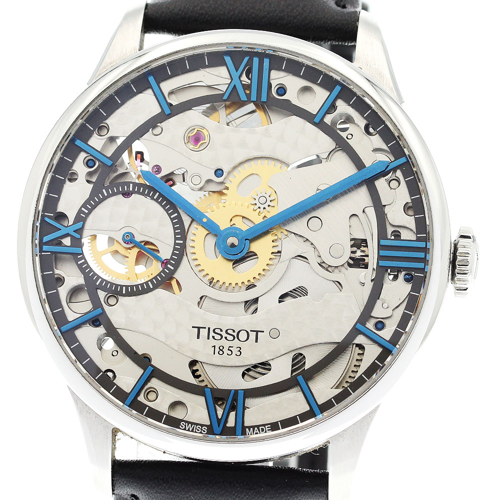 ティソ TISSOT T099405 T-クラシック シュマン・デ・トゥレル 手巻き メンズ 保証書付き_916338