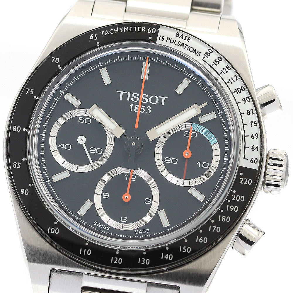 ティソ TISSOT T149.459.21.051.00 PR516 メカニカル クロノグラフ 自動巻き メンズ 良品 箱・保証書付き_915996