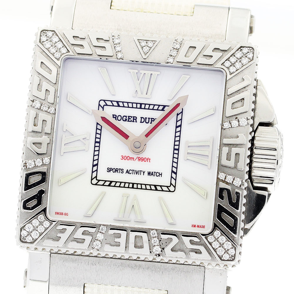 ロジェ・デュブイ ROGER DUBUIS GA35 アクアマーレ 888本限定 WGベゼル 自動巻き メンズ _920547