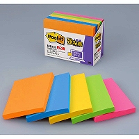 Post-it Post-it ポストイット 強粘着 ノート 5個パック(3M-657-5SSAN)