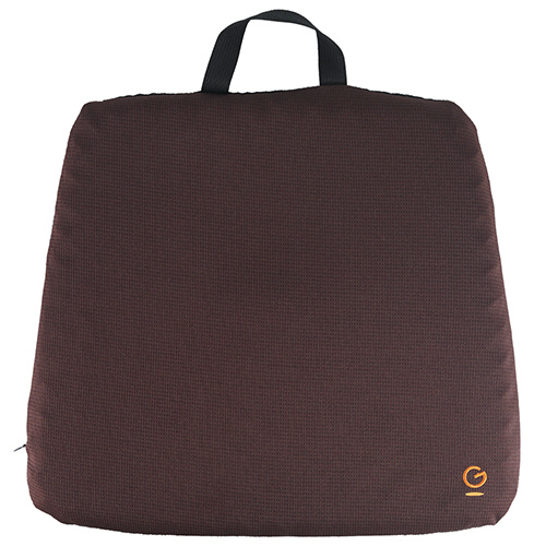 協和工業 Gゼロクッション 440×400×30mm ブラウン 1個(GZC18-BR) 取り寄せ商品