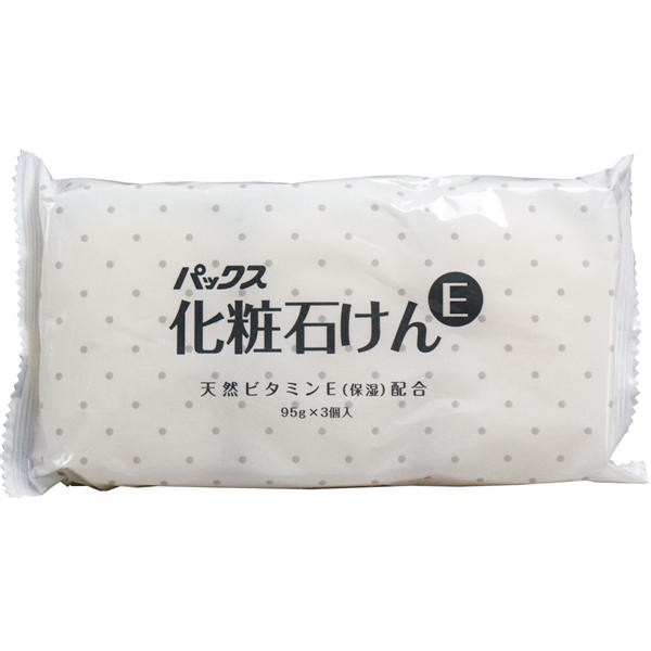 パックス 化粧石けん 95g×3個入 太陽油脂 送料無料