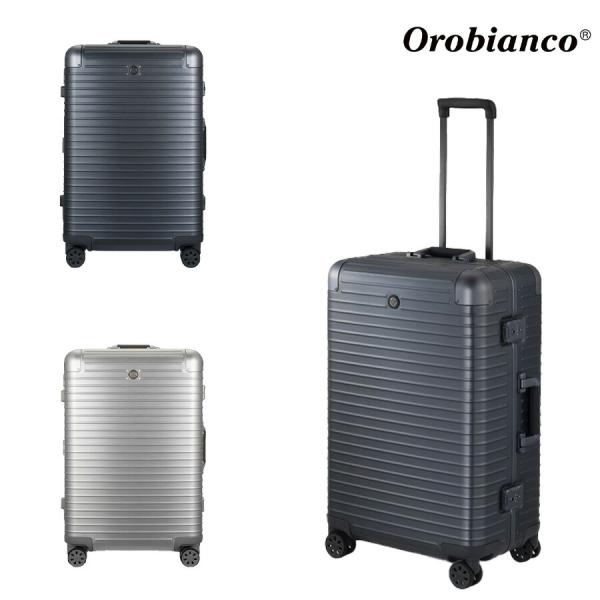 【Orobianco】93143 モヴェンツァ スーツケース 71L 5-7泊 キャリーケース 大容量 出張 旅行 宿泊 ラゲージタグ ユニセックス プレゼント