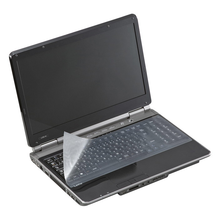 ◆メーカー:サンワサプライ ◆品名:ノートマルチカバー ◆品番:FA-SMUL2W(FASMUL2W) ◆サイズ:W385×D0.15×H150mm ◆材質:NEWシリコン ◆テンキー付きの中型、大型