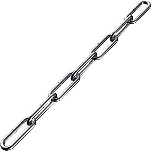 【耐荷重】-最大使用荷重80kg。素材：304ステンレス鋼（SUS304）、防錆、丈夫で長持、表面はなめらか。 サイズ】径3.0mm、長さ2m。（画像を参照してください） 【使用する】ステンレスチェー