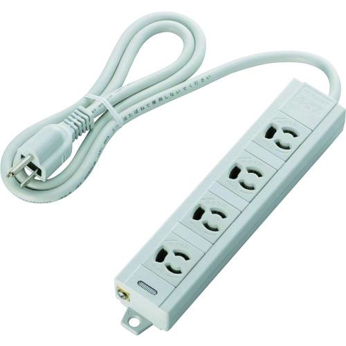 《メーカー》 エレコム（株） 《品番》 T-ECOH3410NM 《特長》 ●熱に強い二重構造ケースを採用した4個口の工事用タップです。 ●プラグ仕様は3ピン式です。 ●差し込み口を回転させることによ