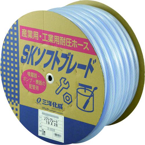 《メーカー》 （株）三洋化成 《品番》 SB-1926D30B 《特長》 ●耐圧性と弾力性に優れた産業用ホースです。 ●各種機器の配管・補修・延長に対応します。 《用途》 ●工場設備、機械設備などの配