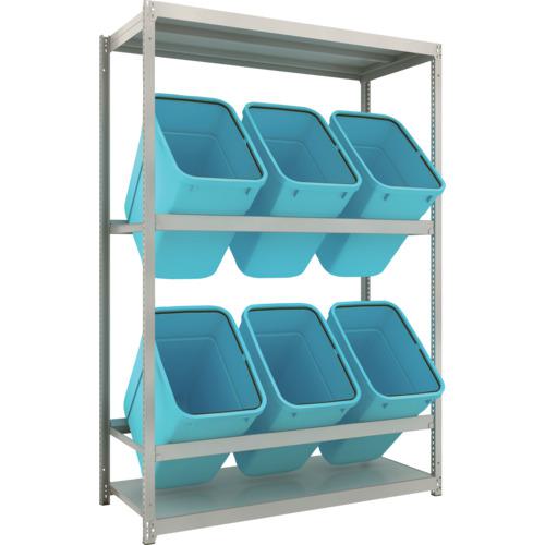 《メーカー》 トラスコ中山（株） 《品番》 M1.5-7562D2 《特長》 ●エコペールを2段に分けて設置するので、スペースを有効に利用できます。 ●エコペール受けは中棚受けと一緒にボルトで締めるだ