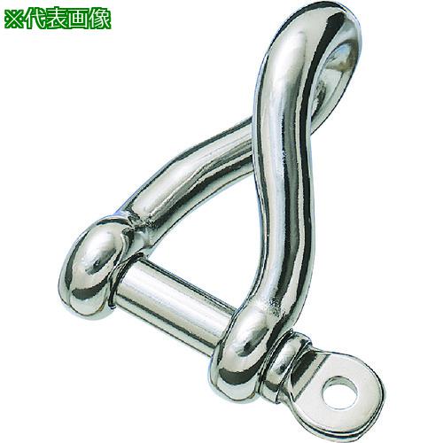 《メーカー》 （株）水本機械製作所 《品番》 B-1137 《特長》 ●９０度ひねっているので角度を変えることができます。 《用途》 ●チェーン・ワイヤ・ロープ等の連結や、端末の金具のジョイントに。 