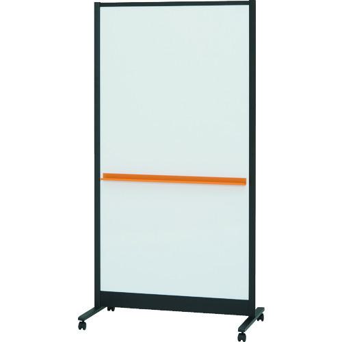 《メーカー》 トラスコ中山（株） 《品番》 TWB0918DSK-BK 《特長》 ●ホワイトボードとして使用できるパーテーションです。 ●キャスター付なので、移動もレイアウト変更も自由自在です。 ●座