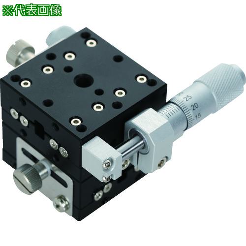 《メーカー》 トラスコ中山（株） 《品番》 ECRXYC60 《特長》 ●マイクロメータヘッドを用いて0.01ｍｍ単位で調整が可能なステージです。 ●カメラ、センサ、ワークなどの精密位置決め用途に広く