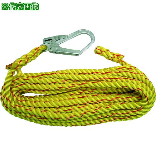《メーカー》 まつうら工業（株） 《品番》 NEW-TETORON-1630 《特長》 ●片側大口径（50mm）フック付のニューテトロンロープ16mmΦ（3ツ打ち）仕様の垂直移動用親綱です。 ●ニュー
