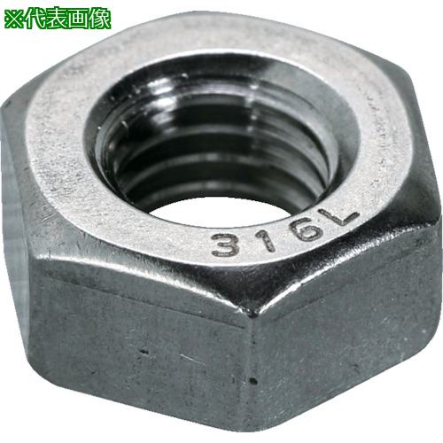 《メーカー》 トラスコ中山（株） 《品番》 B132-0008 《特長》 ●片面面取りの一般的な六角ナットです。 ●SUS316Lは海水や各種の腐食性の強い媒質に対して腐食耐性（耐粒界腐食性）を強化し