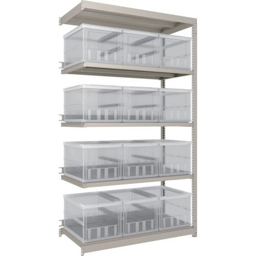 《メーカー》 トラスコ中山（株） 《品番》 M1.5-7465-50LX12B 《特長》 ●ボルトを1本も使用していないボルトレス構造で、分解・組み立て作業を短縮できます。 ●棚の段数変更が小刻みな2