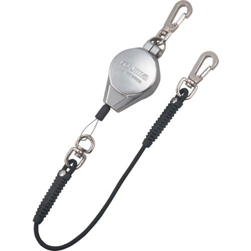 《メーカー》 （株）ＴＪＭデザイン 《品番》 AZ-MSMR05 《特長》 ●腰周りへの取り付けと工具交換時の着脱が簡単なWナスカンを使用しています。 ●リールを複数取付けてもロープが絡まないので、作