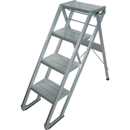 《メーカー》 （株）森山鉄工 《品番》 XE404 《特長》 ●安定性や耐久性などアルミ製MTステップX型の優れた機能はそのままにリサイクルを可能にしたエコ製品です。 ●天板及び踏板には、滑り止めとし