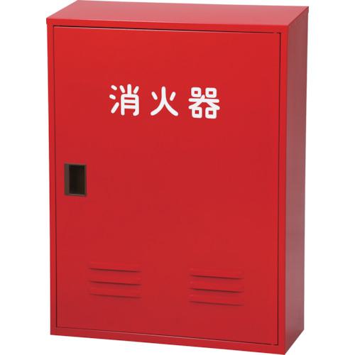 《メーカー》 日本ドライケミカル（株） 《品番》 NB-202-2 《特長》 ●屋外型の消火器格納箱です。 ●板厚:0.6mm 《用途》 《仕様》 ●格納消火器:20型2本 ●幅(mm):550 ●奥