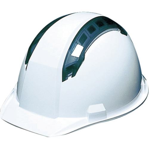 《メーカー》 ＤＩＣプラスチック（株）安全資材営業部 《品番》 A07-WV-HA1E-KP-W 《特長》 ●頭頂部2列の通気孔で、ヘルメット内部の蒸れを軽減しました。 《用途》 ●飛来・落下物用。 