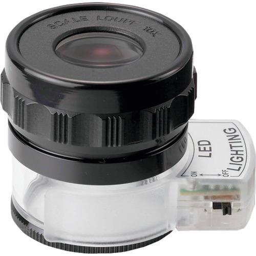 《メーカー》 新潟精機（株） 《品番》 LSL-35 《特長》 ●LEDライト付ですから暗い場所でも使用可能です。 ●ライトをON/OFFすることにて照度を変更した観察が可能です。 ●高寿命、省電力な
