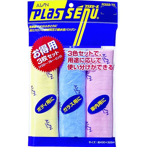 《メーカー》 アイオン（株） 《品番》 R322-TK 《特長》 ●60ミクロンの微細気孔が驚異の吸水性を実現します。 ●独自形状で表面にエンボス加工を施し、拭き取り時の摩擦抵抗を35％低減、スムーズ