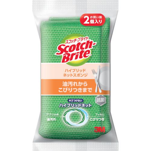 《メーカー》 スリーエム ジャパン（株）ホームインプルーブメント販売部 《品番》 HBNT-75G 2PM 《特長》 ●ハイブリッドネットが油もこびり付きもすっきり落とします。 《用途》 ●食器、調理
