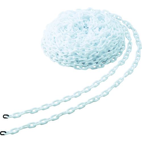 《メーカー》 トラスコ中山（株） 《品番》 TPC-6W 《特長》 ●プラスチック製で軽量タイプのチェーンです。 ●使用場所に応じて必要な長さにカットできます。 《用途》 ●人の誘導や進入禁止用の間仕