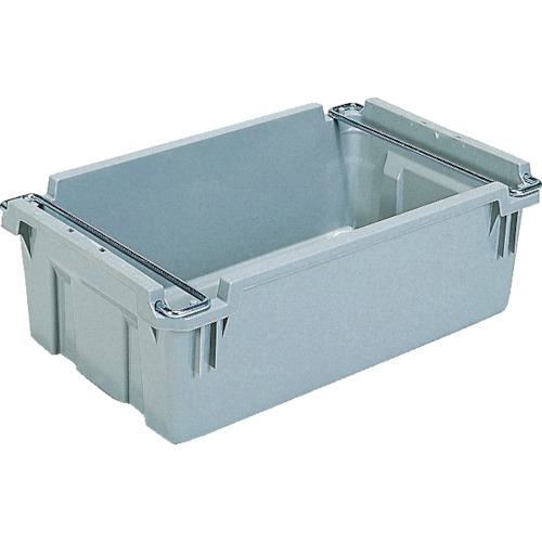 《メーカー》 三甲（株） 《品番》 SKBU-37N-2H-GLL 《特長》 ●ハンドルを利用したスタッキングが可能なネスティングコンテナです。 ●強度と安定性に優れ、重量工業部品の保管・輸送に最適で