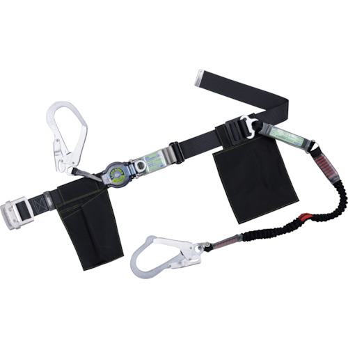 《メーカー》 藤井電工（株） 《品番》 TB2LRL593NV5931BLKBKMBP 《特長》 ●巻取器にはロック機能を内蔵していますので、最短の落下距離で停止します。 ●織ロープの長さはいつも最短