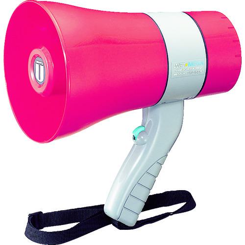 《メーカー》 ユニペックス（株） 《品番》 TR-215SA 《特長》 ●片手で持ちながら音量調節ができ、使いやすく機動性にすぐれています。 《用途》 《仕様》 ●内蔵音:サイレン ●定格出力(W):
