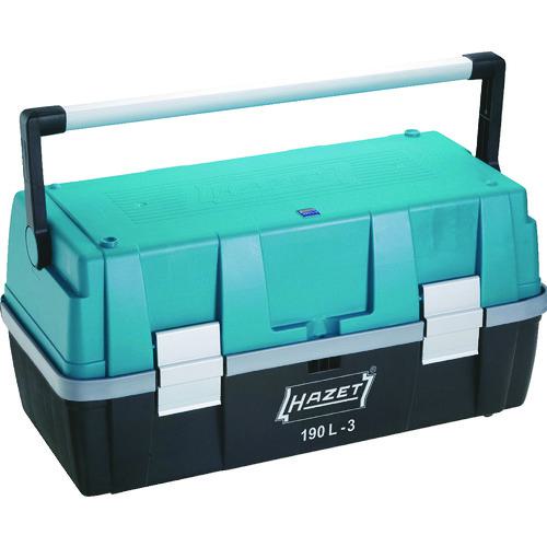 《メーカー》 ＨＡＺＥＴ社 《品番》 190L-3 《特長》 ●HAZETブルーが鮮やかなデザイン性に優れた収納ボックスです。 ●アルミハンドルとアルミバックルにより軽量ながら耐加重性に優れています。