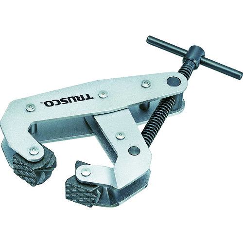 《メーカー》 トラスコ中山（株） 《品番》 CTC-2 《特長》 ●さまざまな溶接用途に適用するマルチクラブクランプです。 《用途》 《仕様》 ●全長(mm):124 ●最大口開き(mm):50 ●ふ